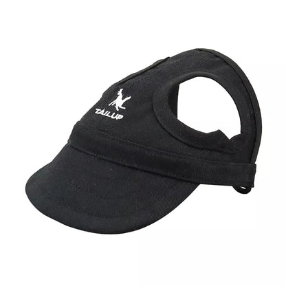 Pet Dog Caps Small Puppy Pets Summer Solid Color Cap Dog Baseball Visor Hat Outdoor Accessories Sun Bonnet Cap Travelhelmet